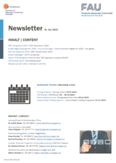 Zum Artikel "New IZKF-Newsletter available"